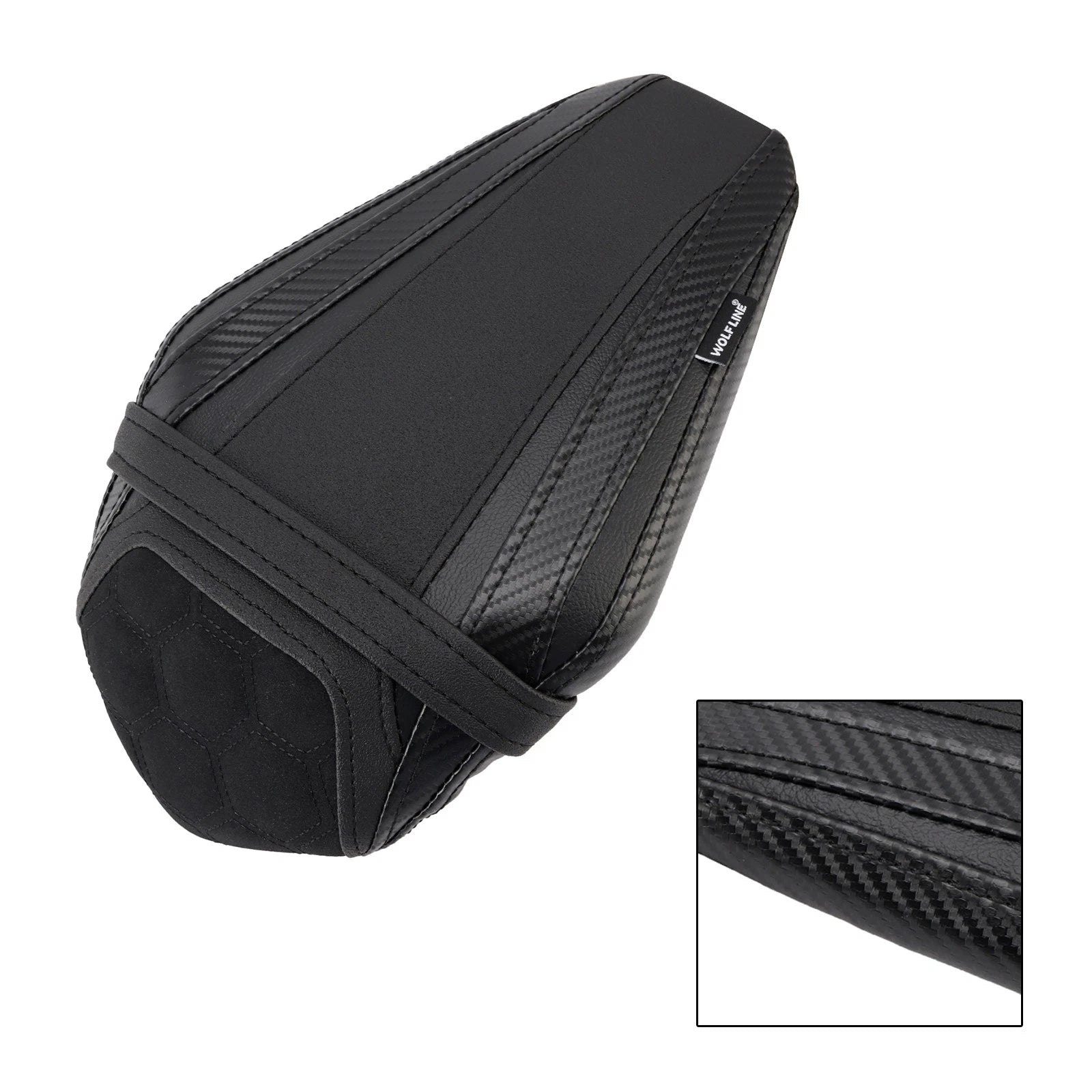 Rear Passenger Seat Cushion for Kawasaki Ninja ZX-6R (2019–2025)