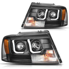 LED DRL Projector Headlight for Ford F150/Lincoln Mark LT (2004–2008)