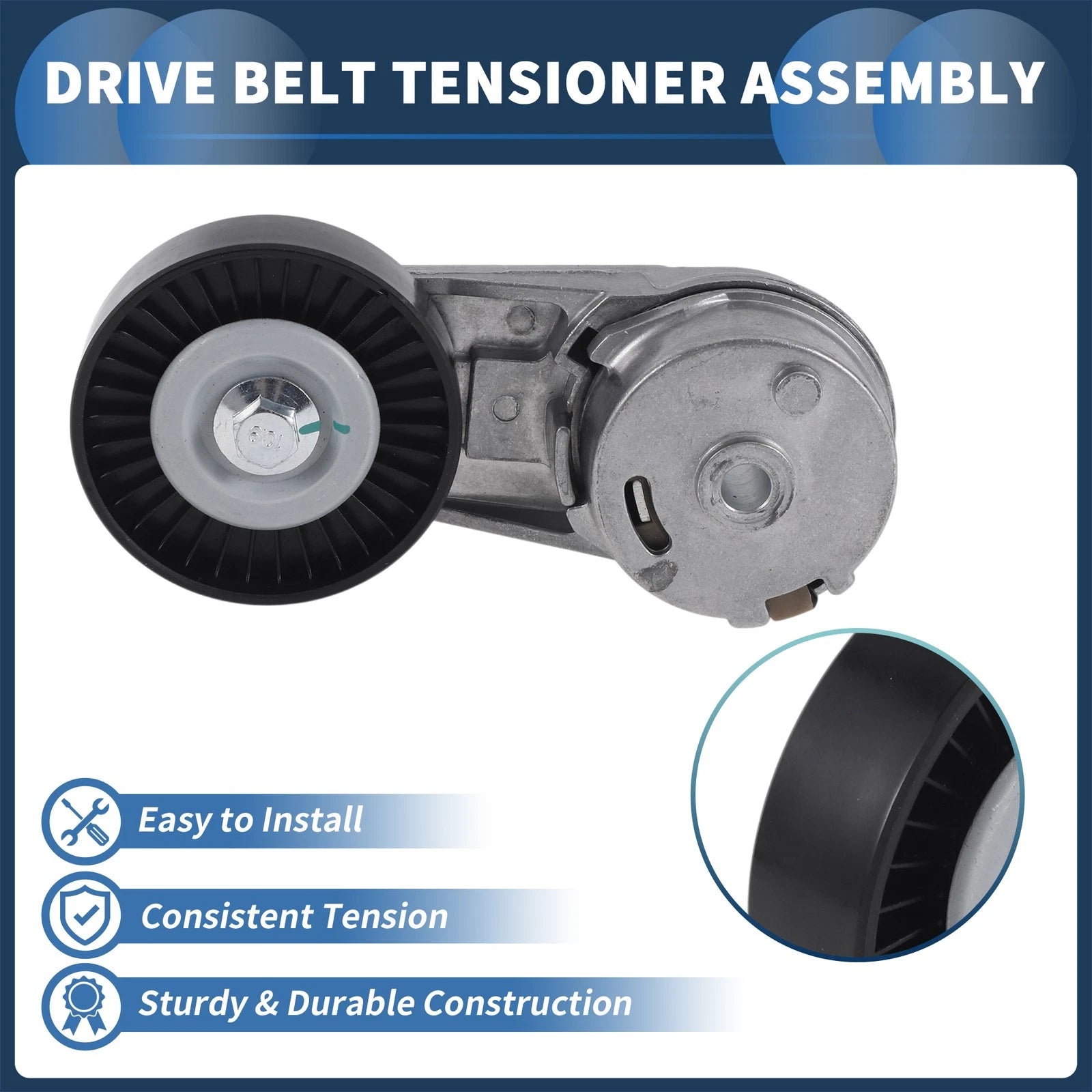 Belt Tensioner for Chevrolet Malibu (2012–2019) No. 71739304 Metal