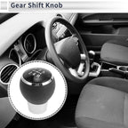 5 Speed Manual Gear Shifter Knob for Mitsubishi ASX (2013–2015) Black Plastic