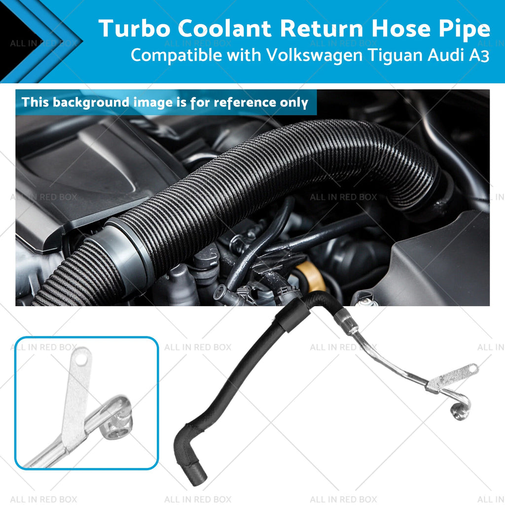 Turbo Coolant Return Hose Pipe for Volkswagen Jetta Audi A3 (2006–2013) 06J121492C