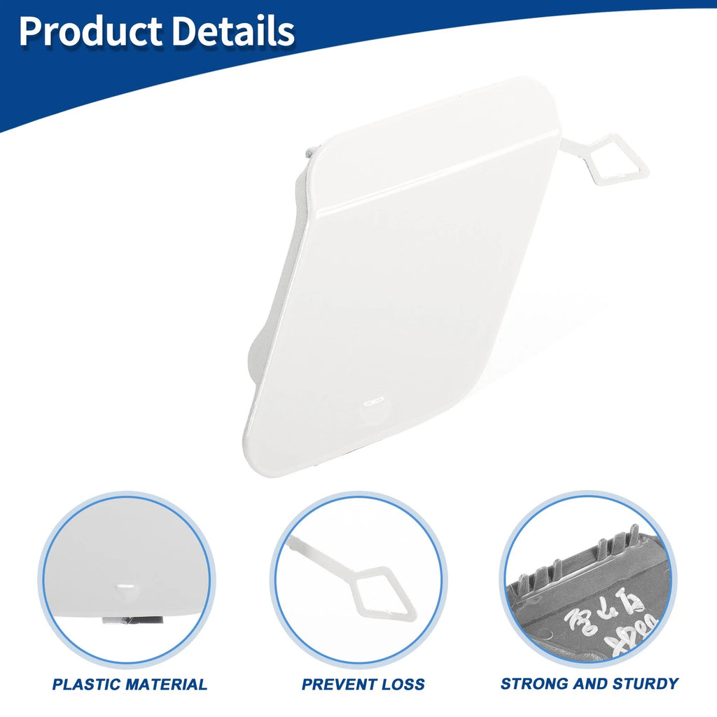 Rear Tow Hook Cover for BMW 1 Series F20 (2012–2019) No. 51120038888 Pure White