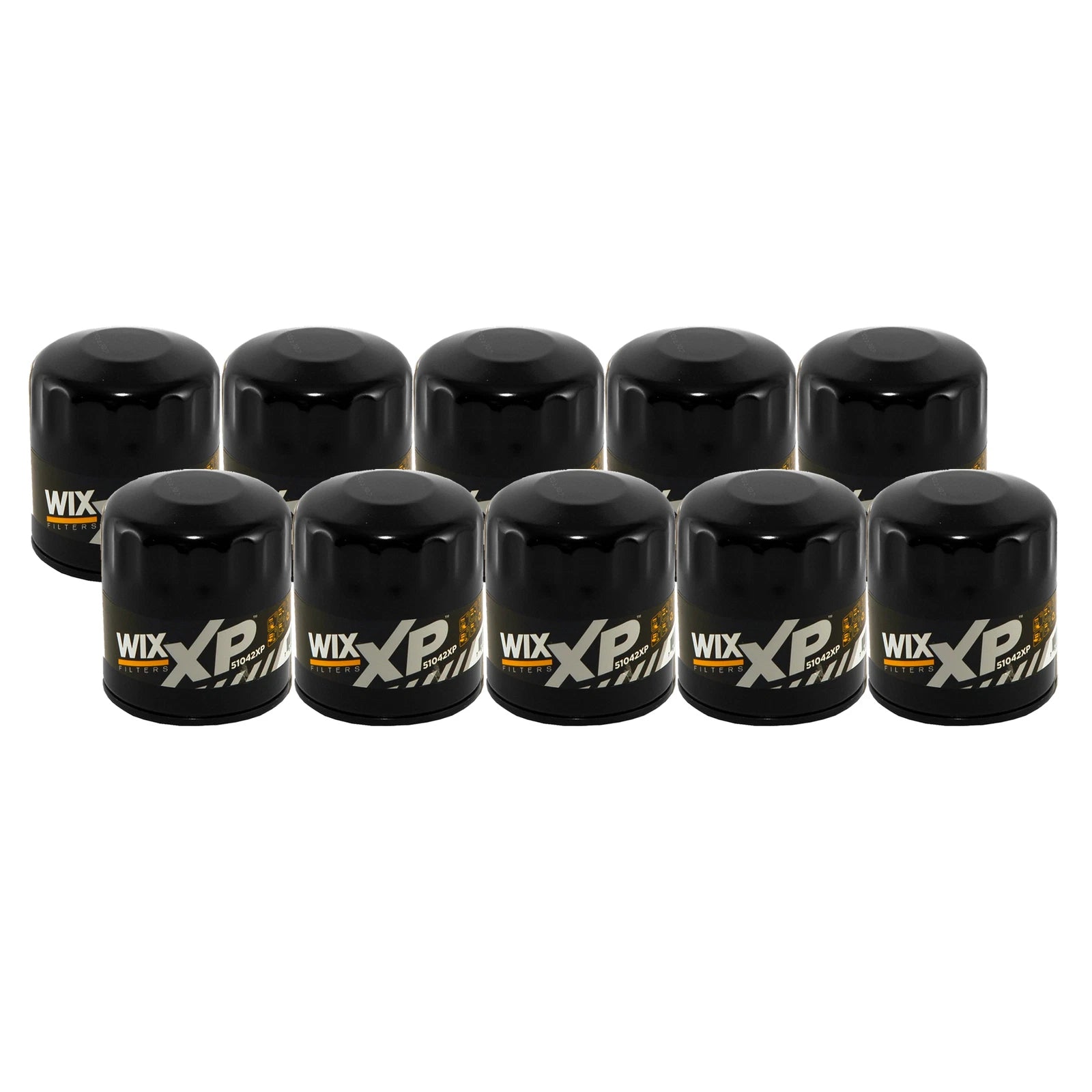 Set of 10 Wix 51042XP Engine Oil Filters for (Spin-On)