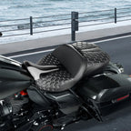 Rider/Driver/Passenger Gel Seat for Harley Touring Street Glide (2009 - 2023)