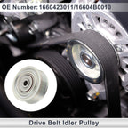 Drive Belt Idler Pulley for Toyota Yaris (2005–2010) No. 1660423011/16604B0010