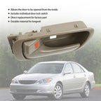 Set of 2 Interior Door Handles for Toyota Camry (2002–2006) Left Driver Side