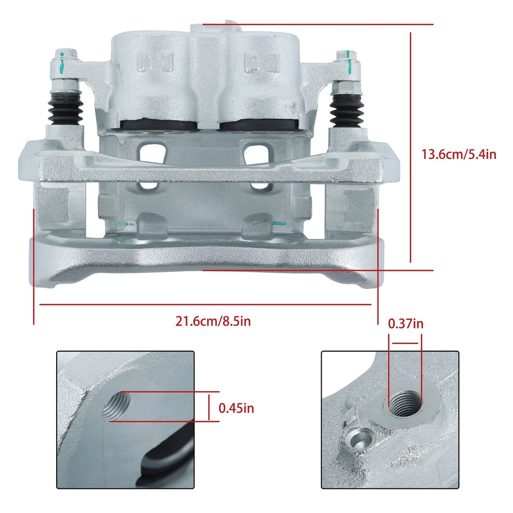 Front Left Brake Caliper for Lexus RX350 (2010–2015)