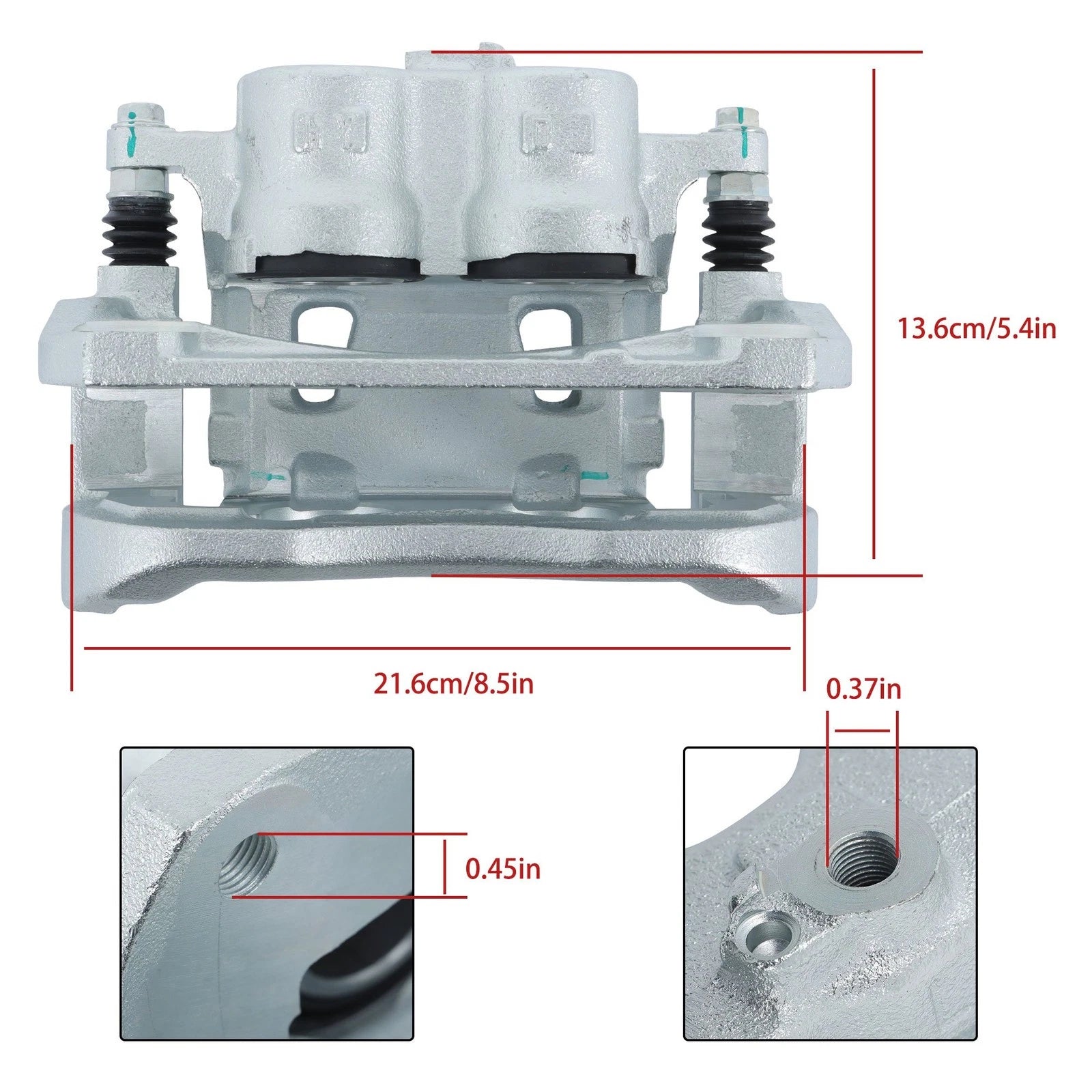 Front Left Brake Caliper for Lexus RX350 (2010–2015)