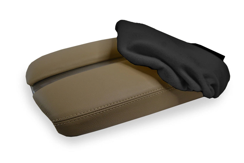 Fleece Console Lid Armrest Cover for Nissan Murano (2015–2020) Black