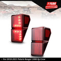 Set of 2 Tail Lights for Polaris Ranger 1000 XP Crew (2018â2021)