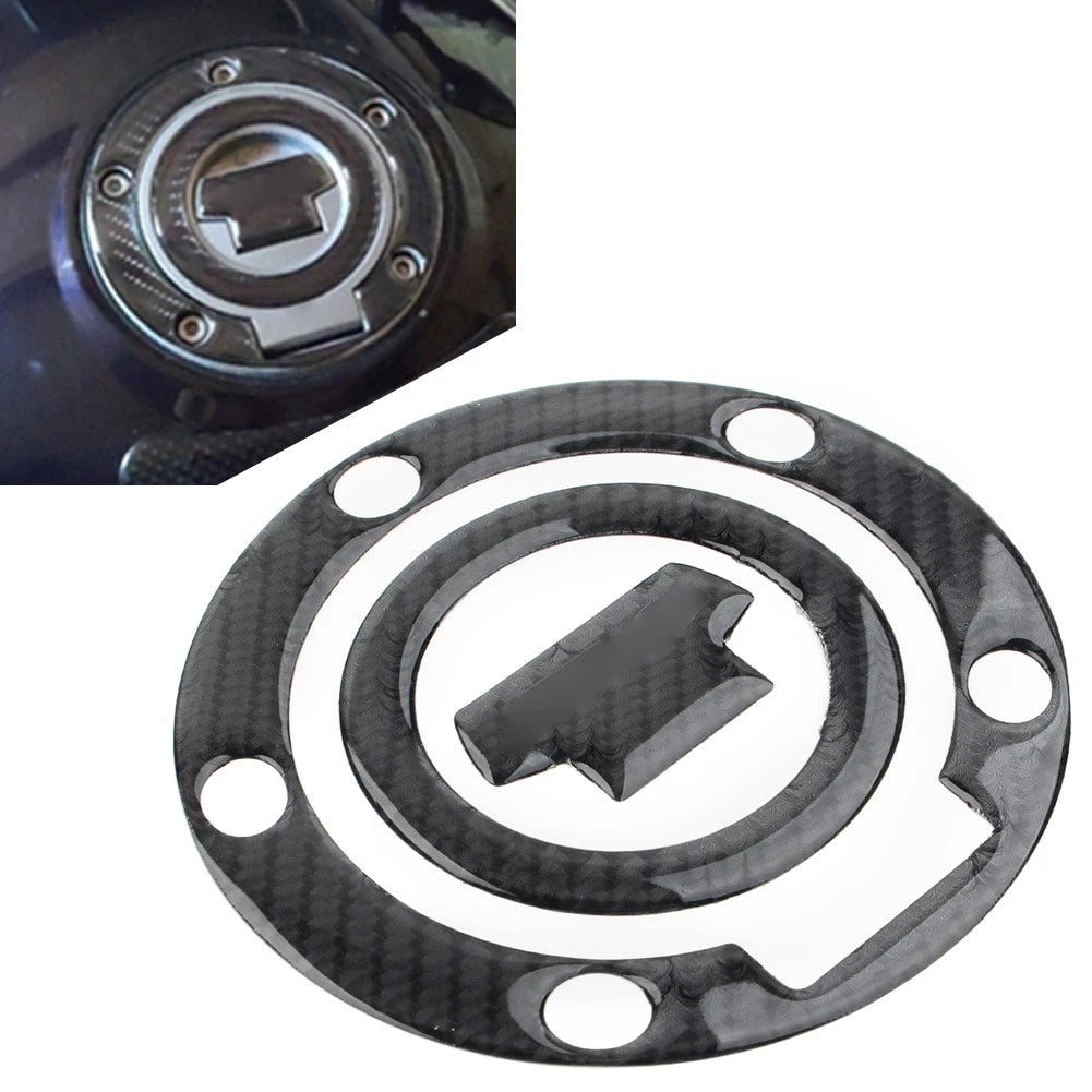 Gas Tank 3D Decal Fuel Cover Sticker Carbon Fiber for YZF-R6 (2006–2020)