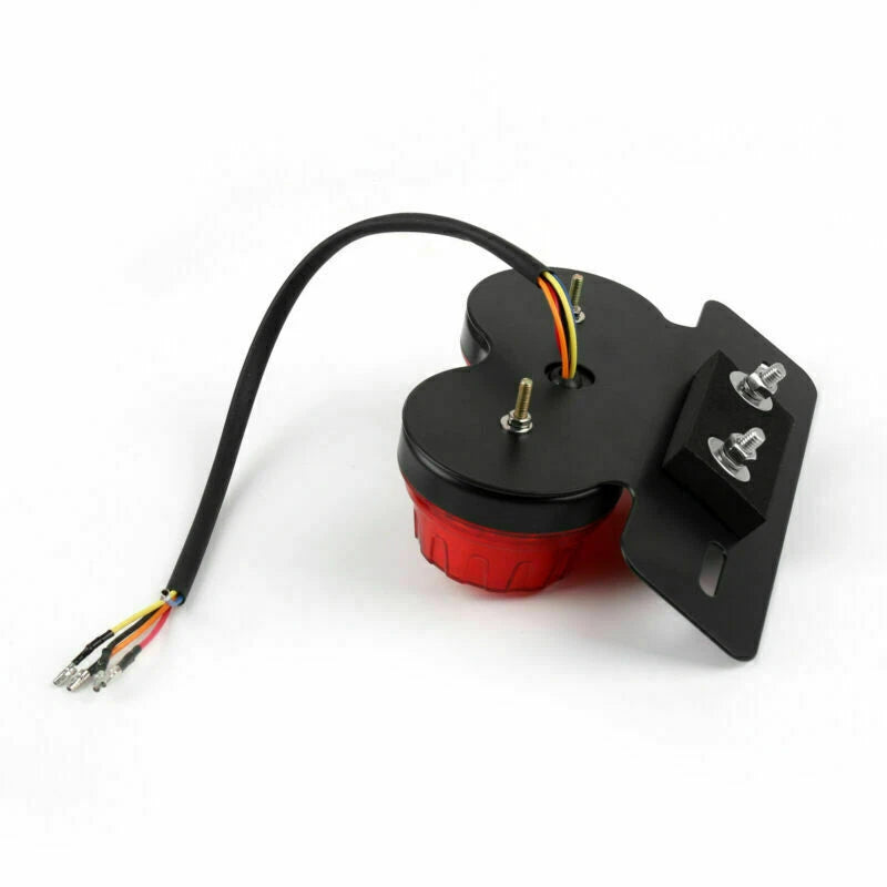 LED Rear Tail Light Brake Indicator for Motorcycle (12V, T9)