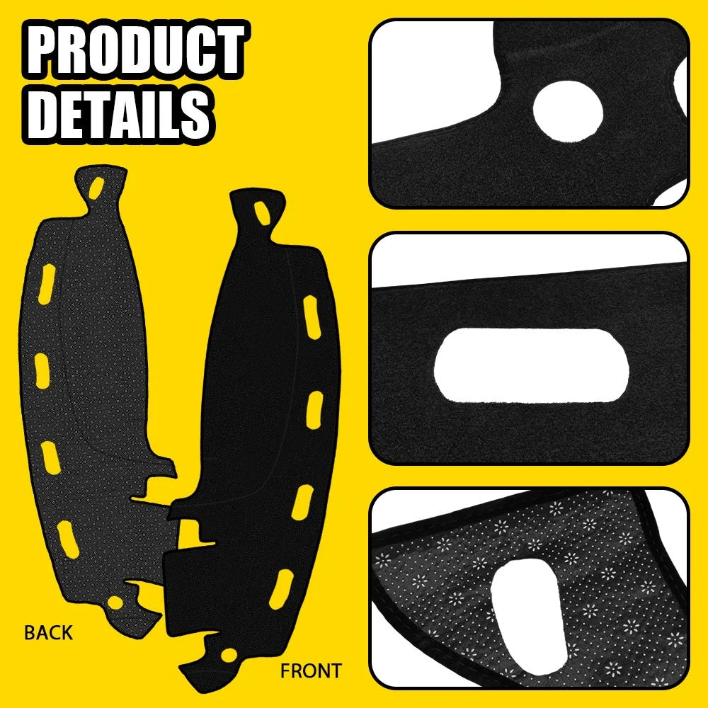 Dashboard Cover Mat for Dodge Ram 1500 2500 3500 (1998-2001)