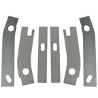 Rear Frame Repair Weld Plates Patch for Jeep Wrangler YJ (1986–1995)
