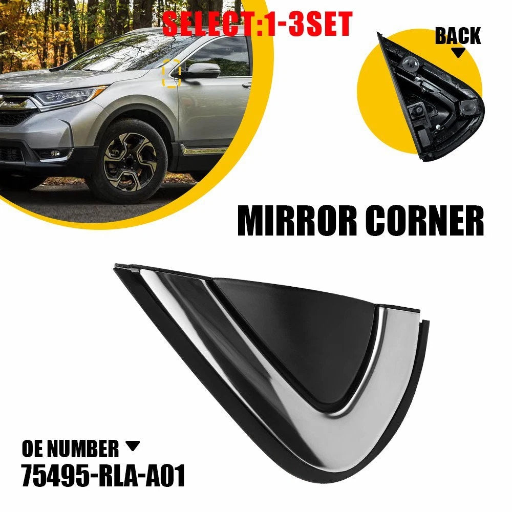 Driver Side Mirror Corner Molding Trim for Honda CR-V (1-3X)