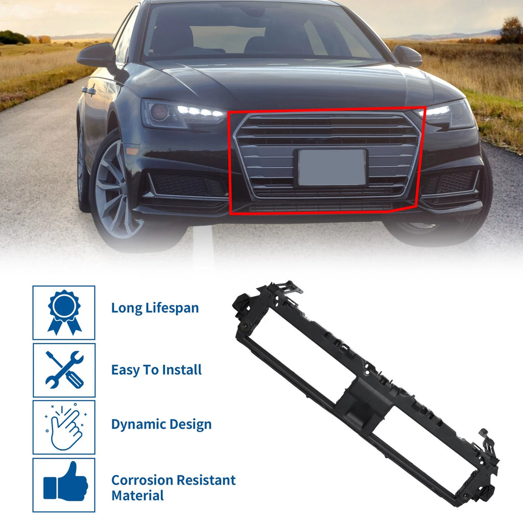 Front Inner Bracket Bumper Grille for Audi A4 B9 (2016–2018) No.8W0807771