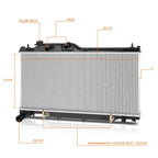 Aluminum Radiator for Subaru Legacy/Outback 3.6L (2015–2019) DPI-13460