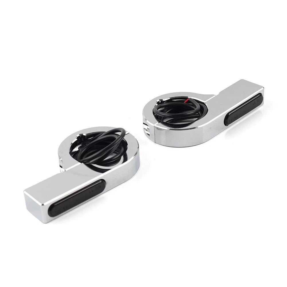 Chrome LED Turn Signal Light for Harley Touring (2014–2023)
