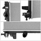 Factory Style Aluminum Radiator DPI-13555 for Edge/MKX/Nautilus (2015–2020)