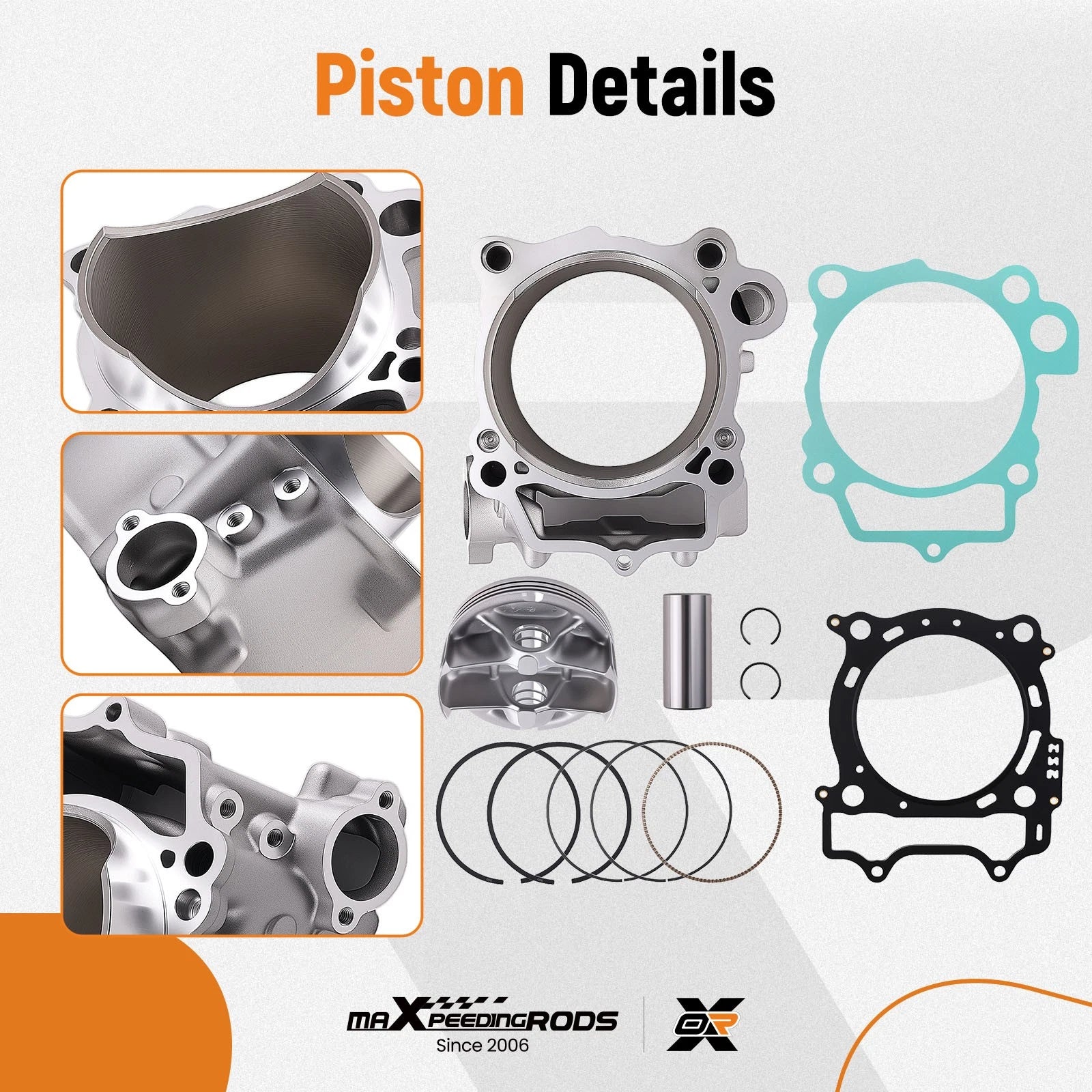 Top End Rebuild Kit for Yamaha YFZ450R (2009-2026)