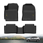 Set of 4 All Weather TPE Floor Mats for Hyundai Kona (2018–2023)