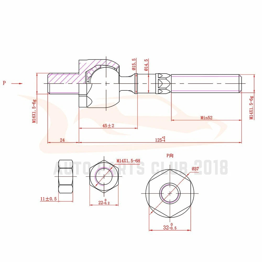 10pcs Front Suspension Control Arm Kit for Volvo S60 V70 (2001–2007)