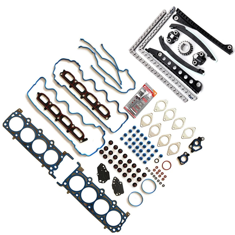 Head Gasket Set & Timing Chain Kit for Ford Expedition, F-150, Lincoln 5.4 (2004–2008)