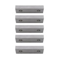 Set of 5 Machinable Aluminum Soft Jaws for 6" Vise (6×2×0.75")
