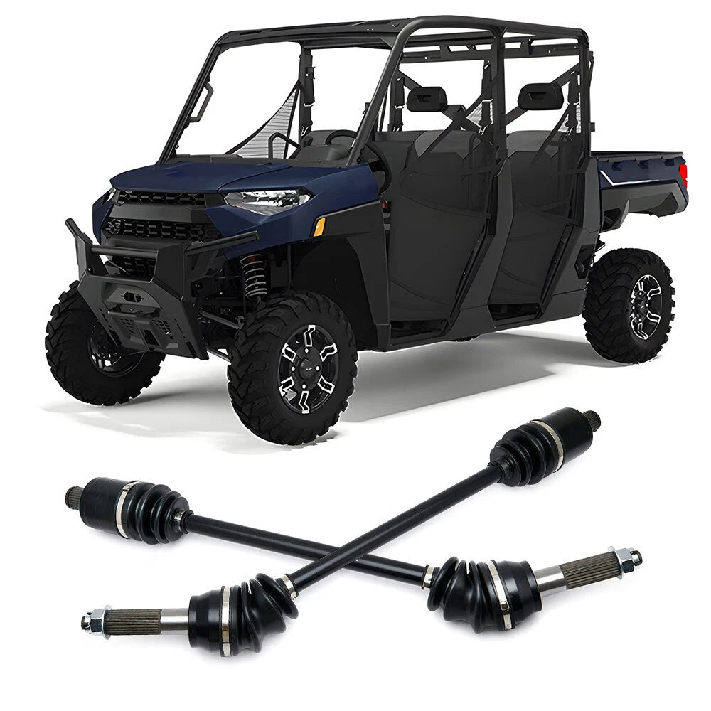 Complete Rear Left & Right CV Joint Axles for Polaris Ranger Crew XP 1000 (2017–2019)