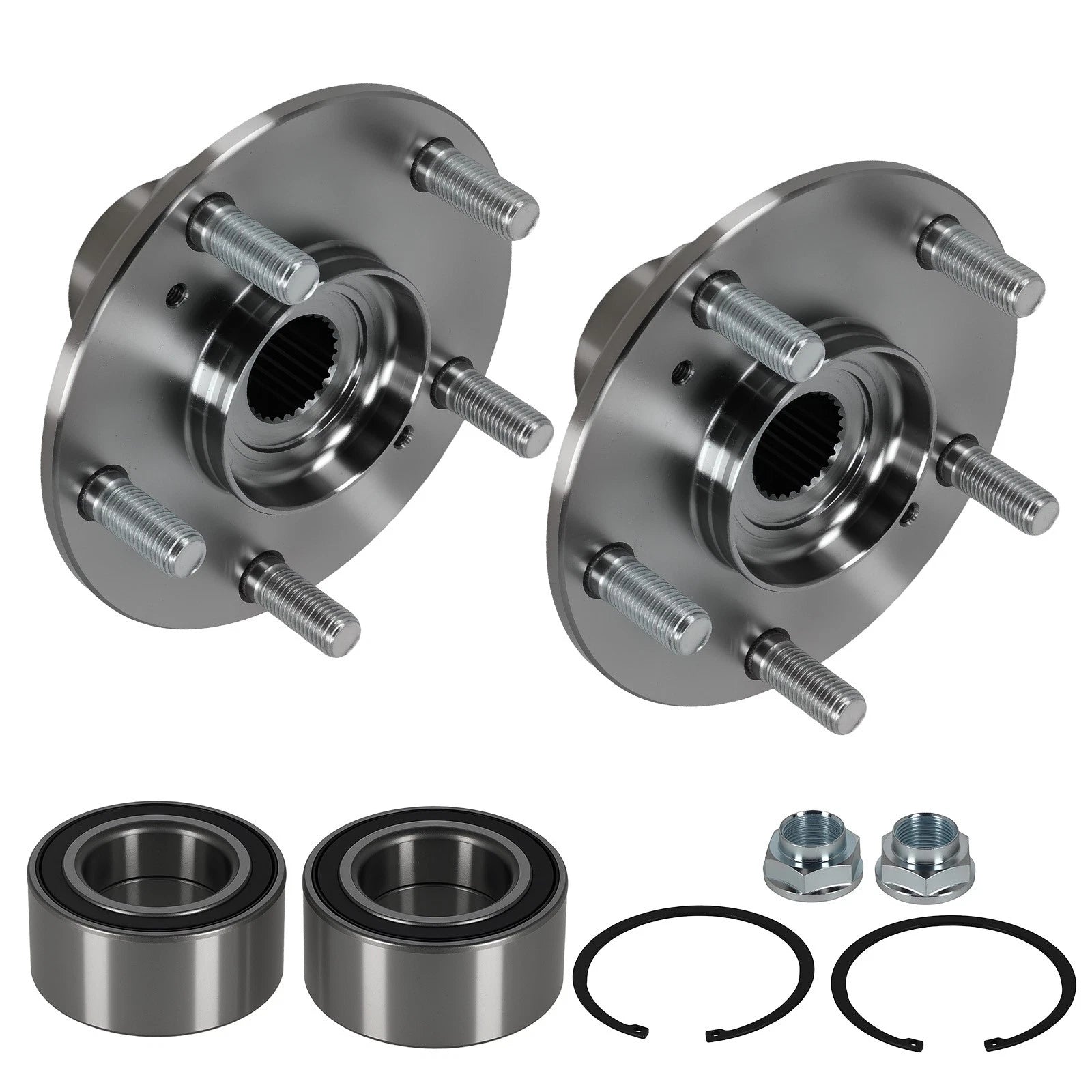 Front Wheel Bearing and Hub Repair Kit for Acura ILX TL TSX Element (2007–2010)