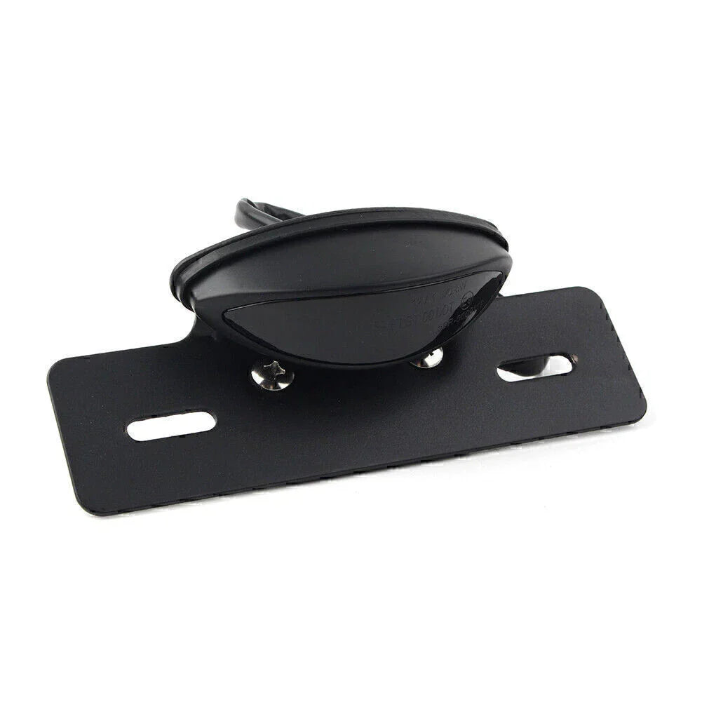 LED Brake Tail Light License Plate Mount for Cafe Racer