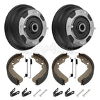 2PC Front Brake Drum & Shoe Kit for Kawasaki Mule 610 4x4 KAF400 (2005–2016)