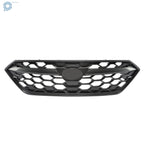 Front Bumper Upper Grille for Subaru WRX (2022–2024) Dark Gray Plastic