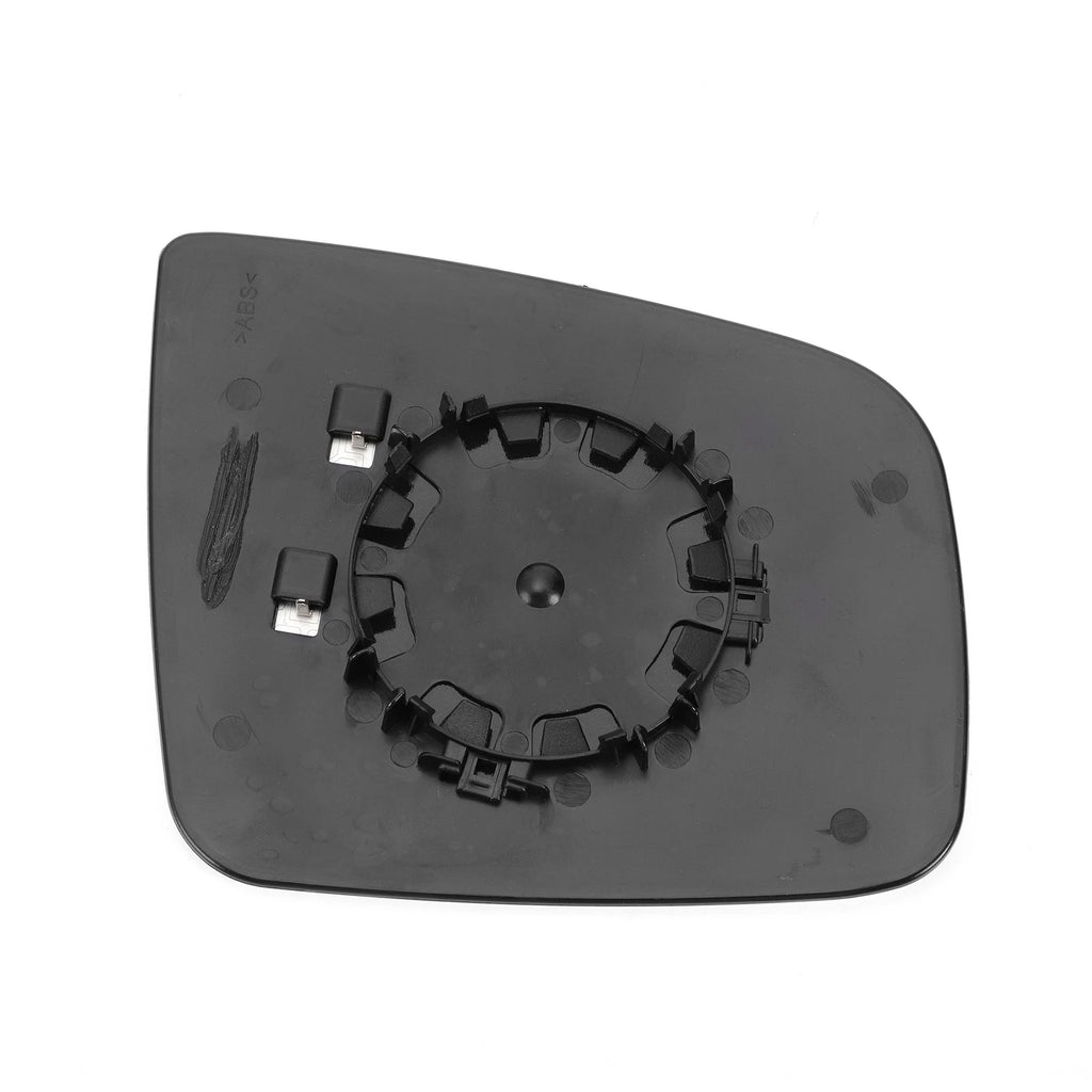 Left Side Heated White Mirror Glass for Mercedes Viano (2010–2020)