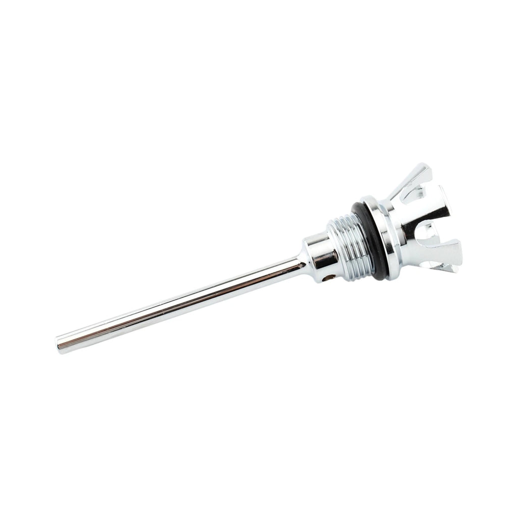 Oil Dipstick Tank Cap Plug for Harley Softail Road Glide Electra Glide (2000–2023) 1105-0022 Silver