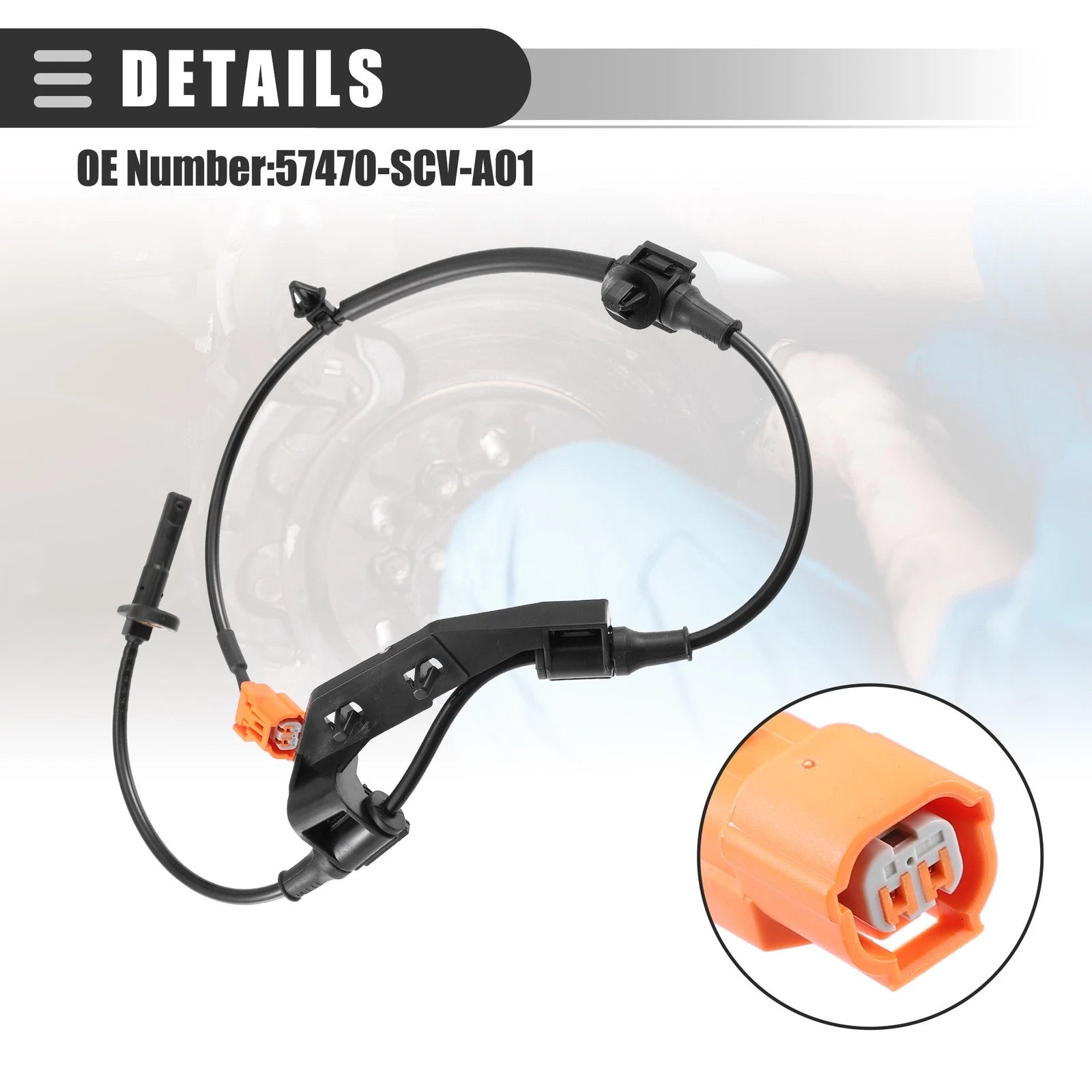 ABS Wheel Speed Sensor 57470-SCV-A01 for Honda Element (2010–2011)
