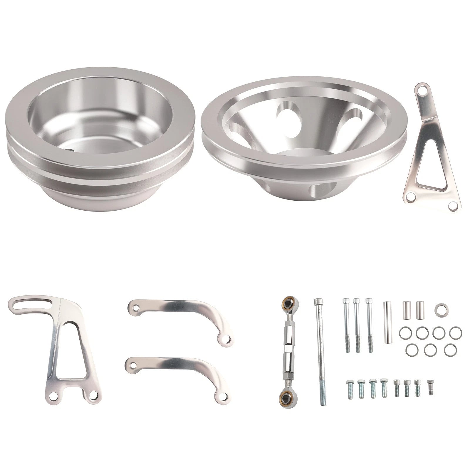 Engine Pulley Combo Kit for Chevy 283-305-327-350 (1963–1987)