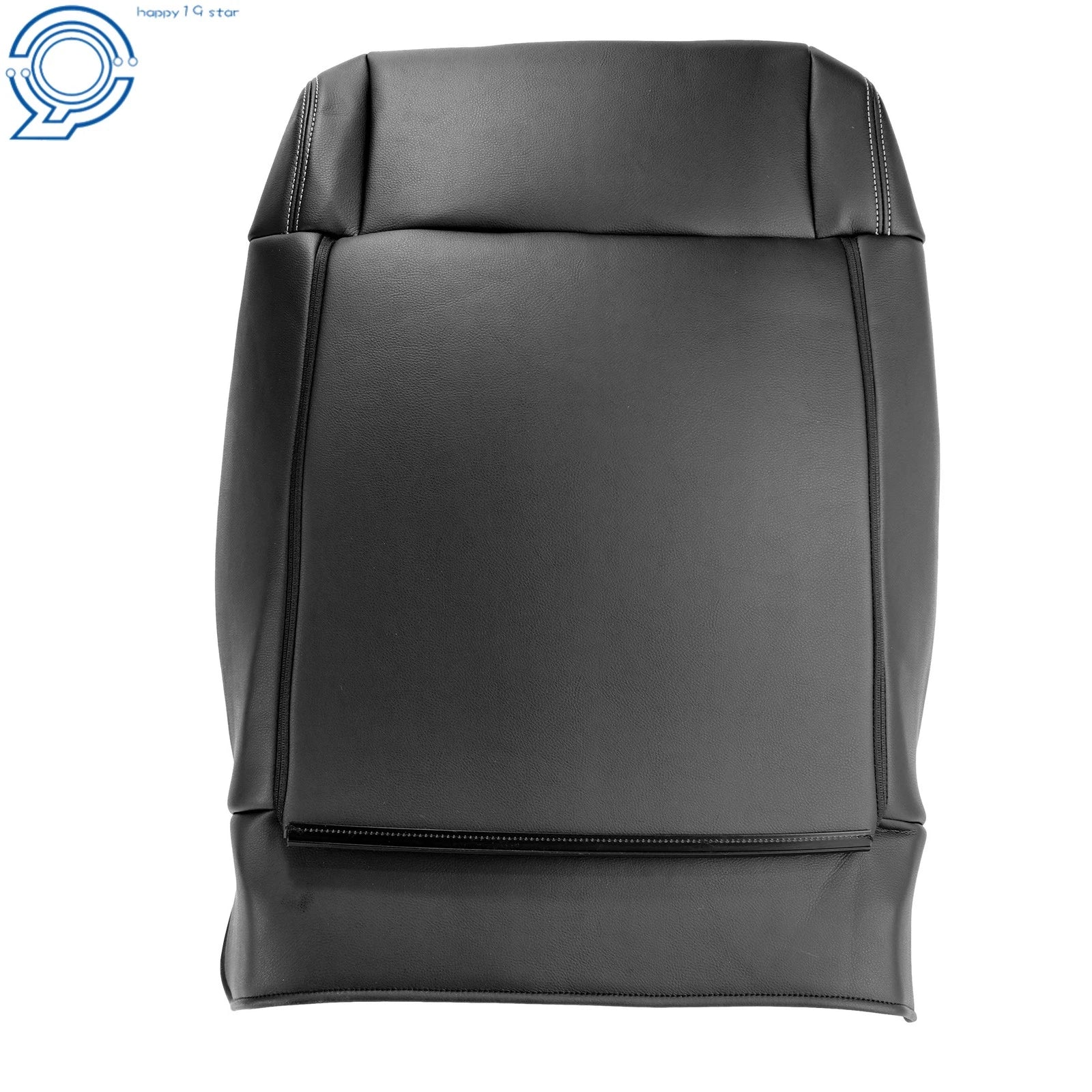Left Front Seat Back Cover for Jeep Wrangler (2007-2012) Synthetic Leather