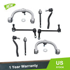 Set of 8 Control Arms with Ball Joints for Mercedes Benz ML350 (2006–2011)