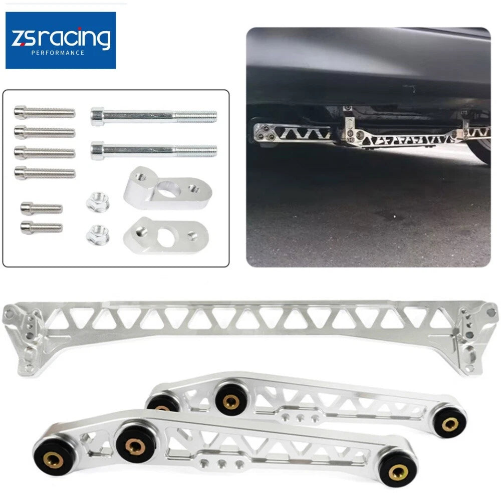 Billet Rear Lower Control Arm & Subframe Brace for Honda Civic EK (96–00)