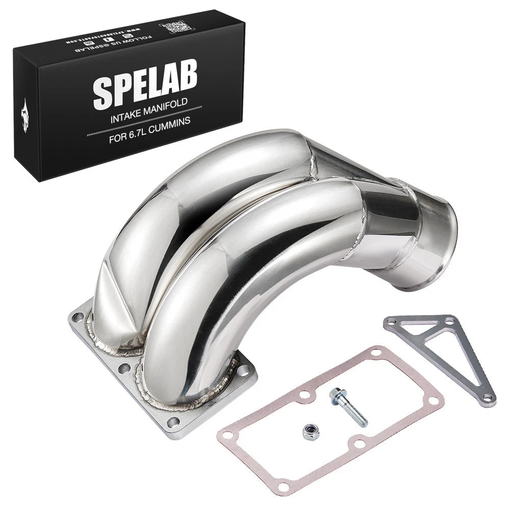 3.5" Stainless Steel Intake Elbow for Dodge 6.7 Cummins Diesel (2007–2018)