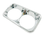 Headlamp Bezel Chrome Front Left Right Pair for 1969–1972 GMC Pickup Truck