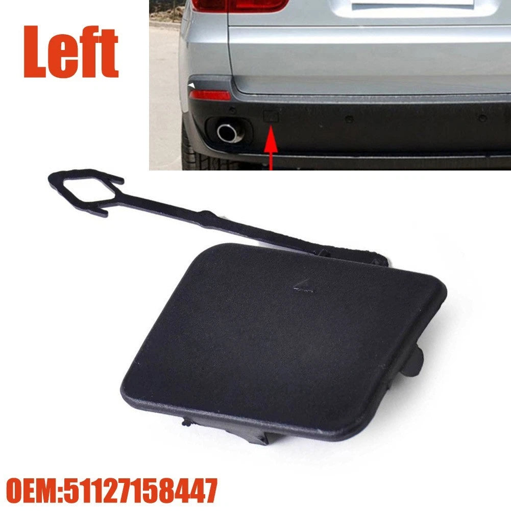 Tow Hook Cover Cap for BMW 3 Series (2006–2011) 5112-7158447 Black