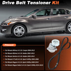 Drive Belt Tensioner Kit 11720JA00A for Nissan Altima Sentra X-Trail (–)