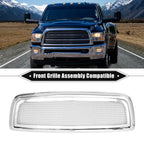 Front Grille Assembly for Dodge Ram 1500 (2009–2010) Chrome Silver Tone