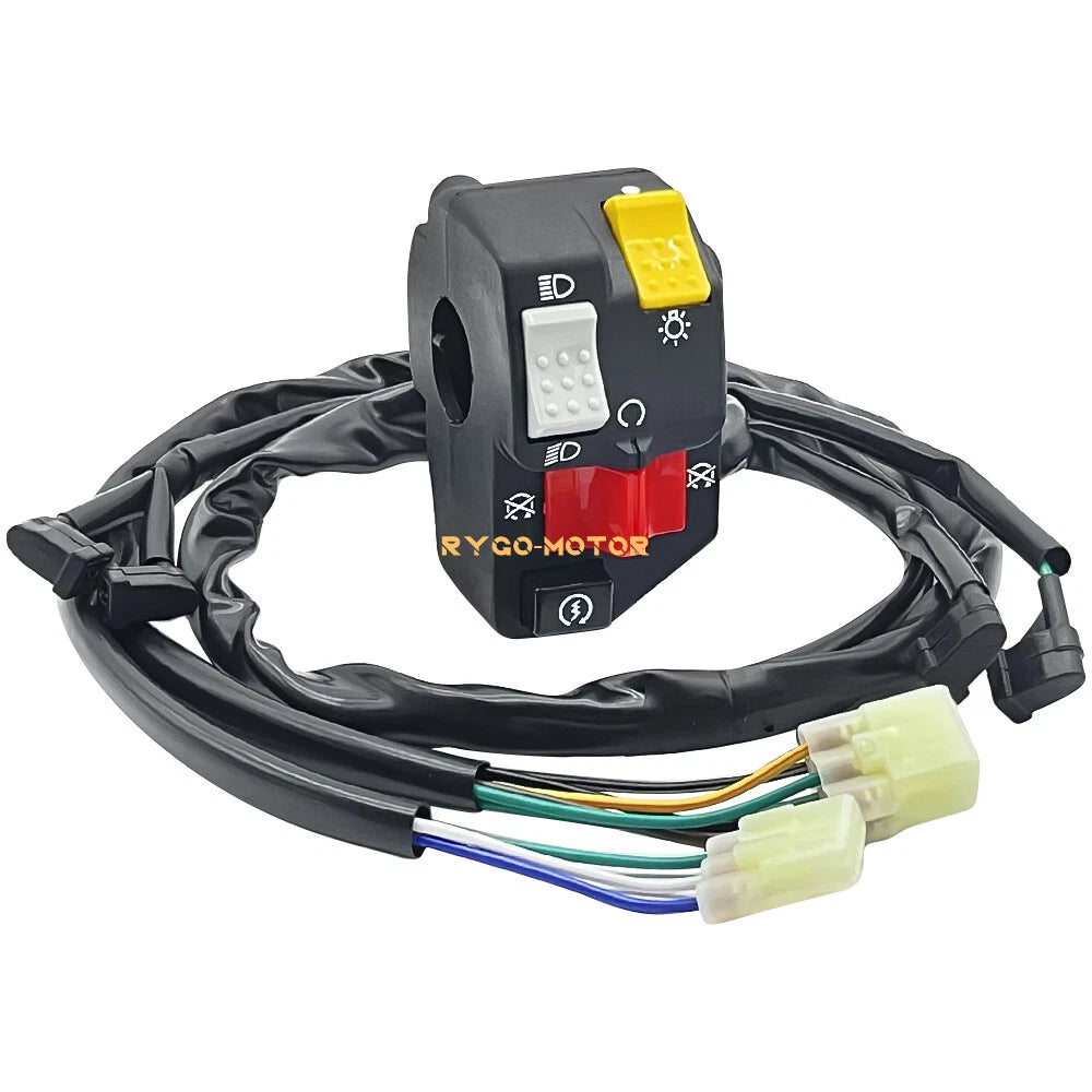 Handlebar Start Kill Stop Switch for Honda Recon 250 TRX250TM (2018–2021)