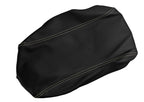 Leather Console Lid Armrest Cover for Lincoln MKX (2007–2010) Beige Stitch