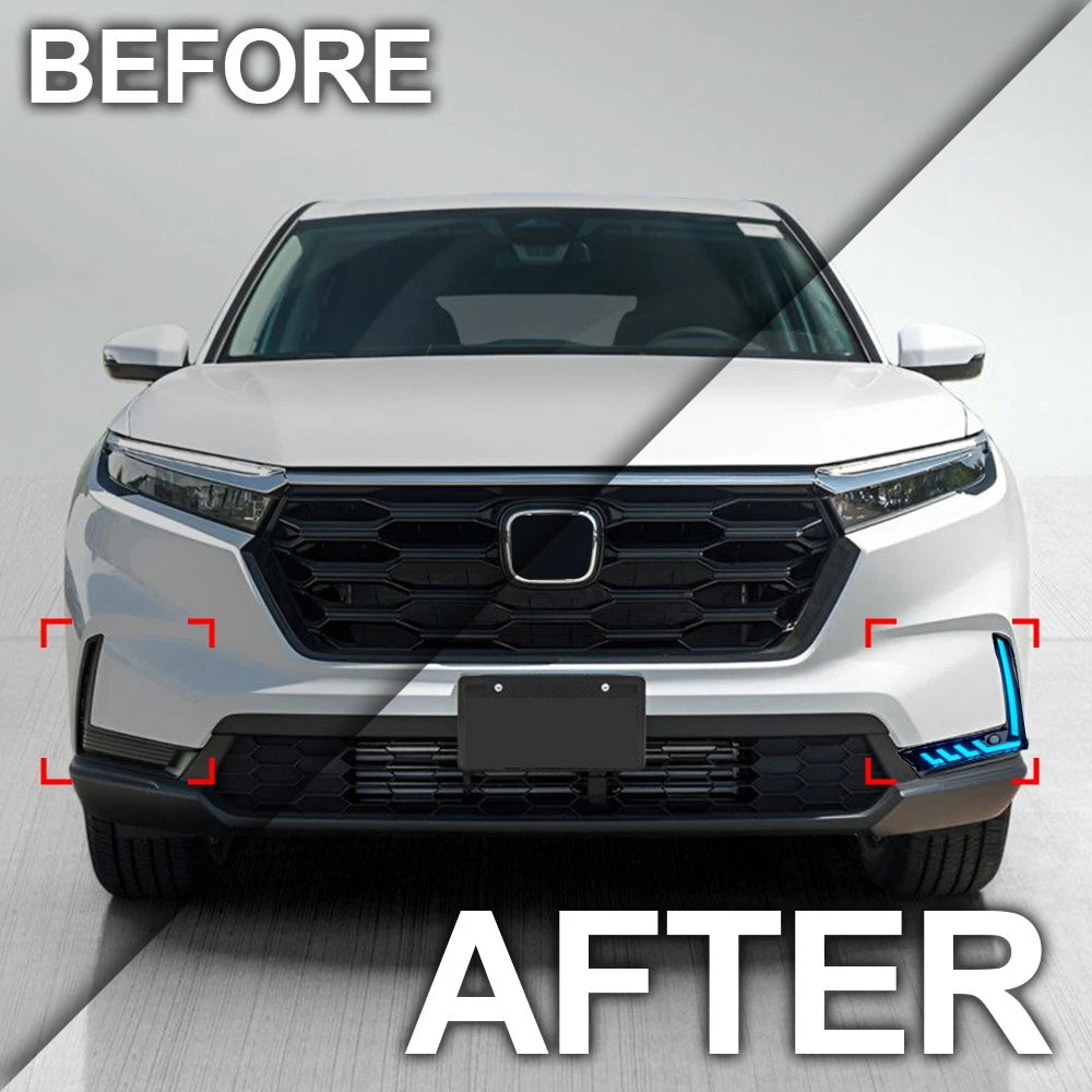 Dynamic LED DRL Fog Light Turn Signal Lamp for Honda CRV (2023–2026)