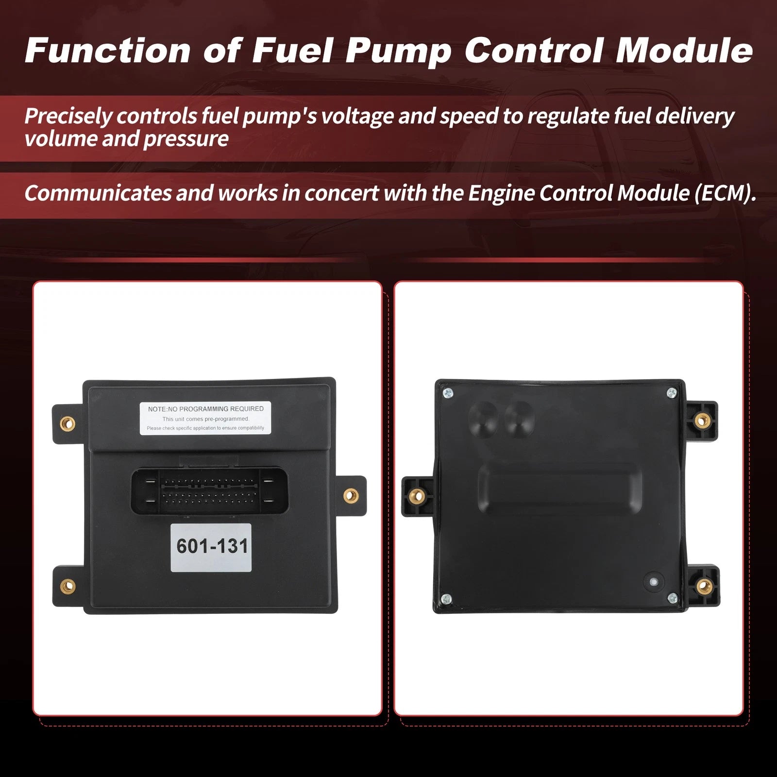 Fuel Pump Driver Module for Chevrolet Cadillac (601-131, 20877116)