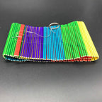 Rainbow Spiral Windmill Colorful Wind Chime Spinner for Garden